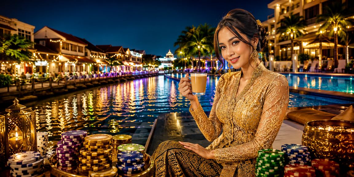Pengguna wanita berpakaian kebaya menggunakan platform 41000 dengan selamat di Melaka