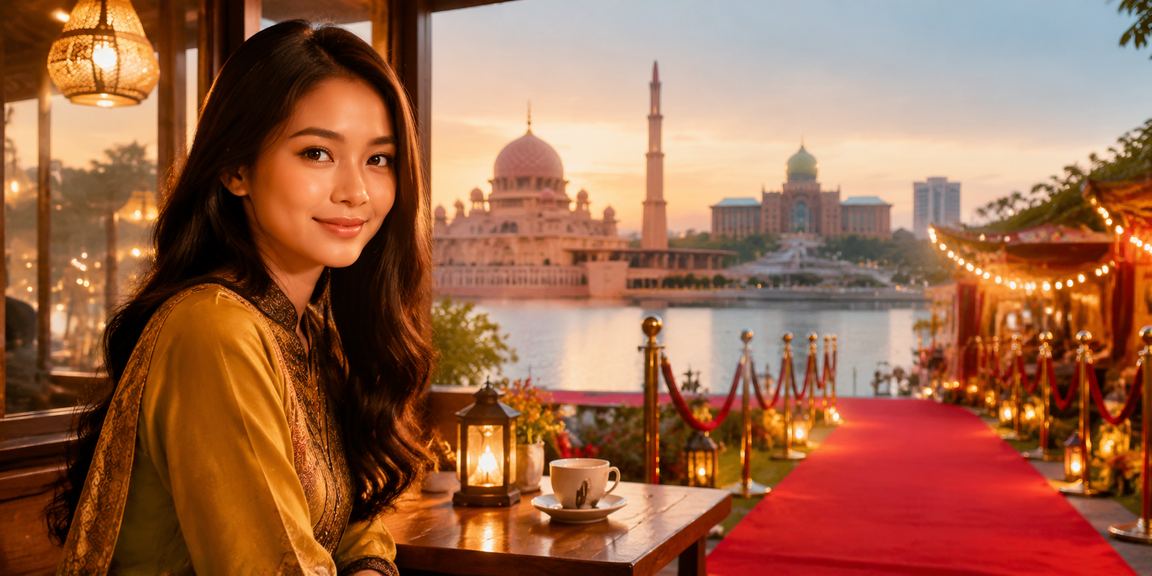 Paparan tiket loteri Malaysia gaya Melayu di Putrajaya